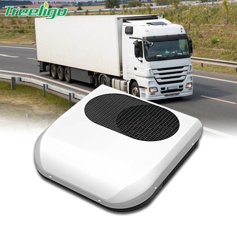 New Model 2000W Solar Aire Acondicionado Para Camion 12 Volt Rooftop air Conditioner for Trucks 24v air Conditioning 12v